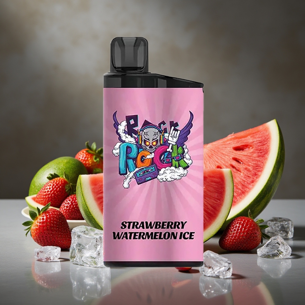 IGET Bar 3500 Puffs Disposable Vape Jahoda Vodný Melón Ice – 1400 mAh, 1.2 Ohm Mesh