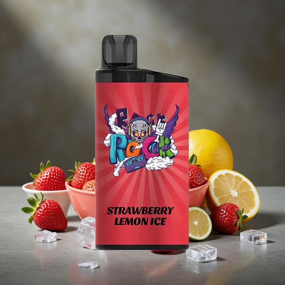 IGET Bar 3500 Puffs Disposable Vape Jahodovo-Citrónový ľad s 1.2 Ohm Mesh Coil