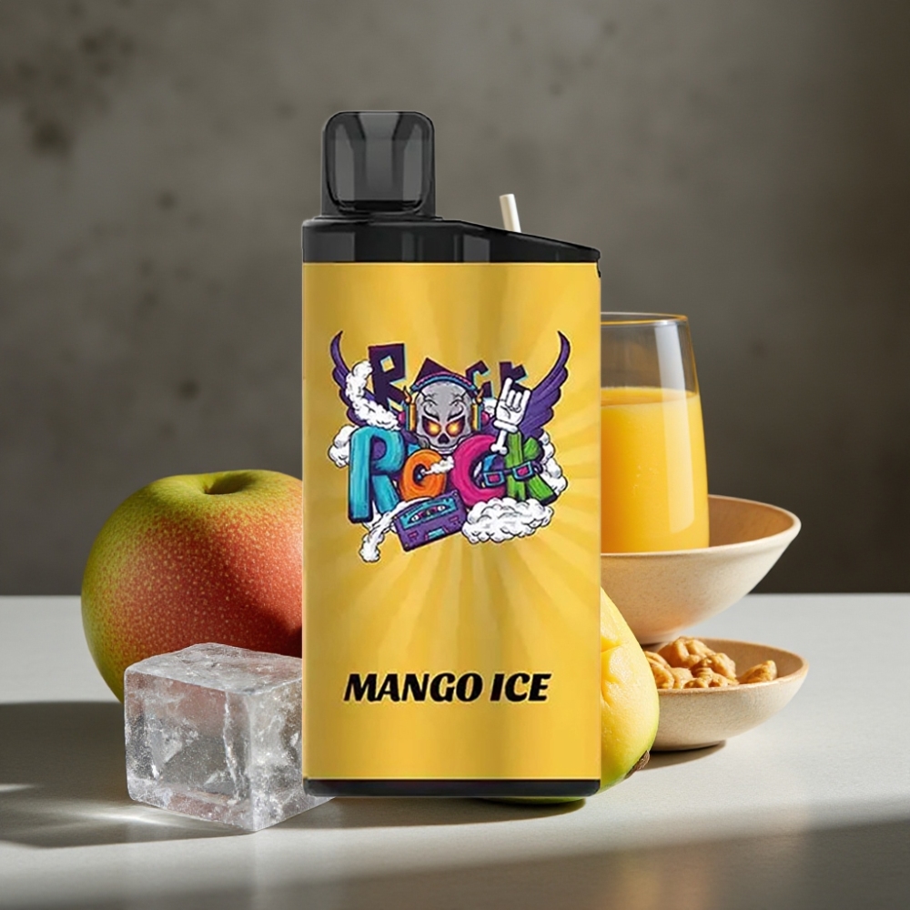 IGET Bar 3500 Puffs Disposable Vape Mangový Ľad s 1.2 Ohm Mesh Coil a 1400 mAh