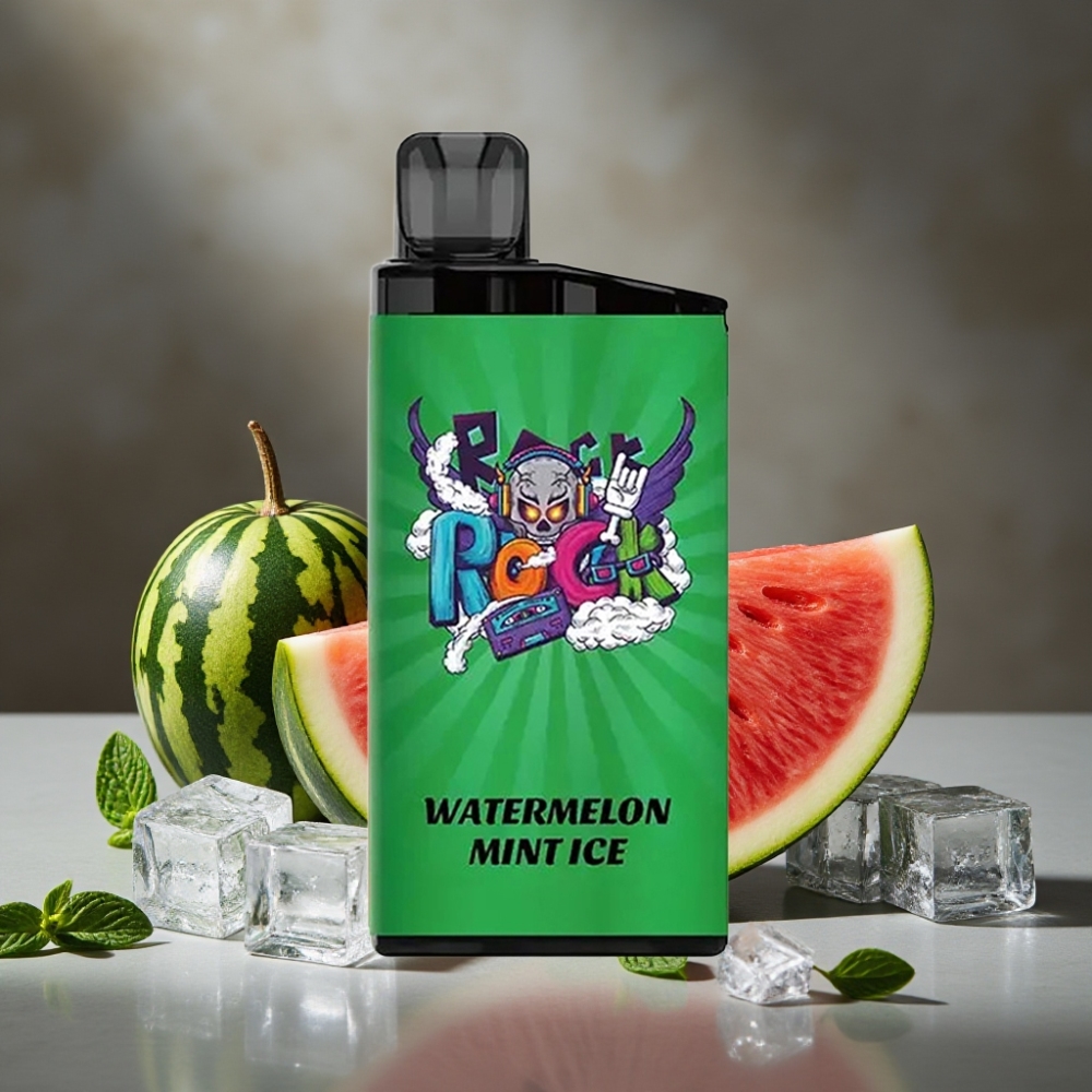 IGET Bar 3500 Puffs Vodný Melón Mätový Ľad 1.2 Ohm Mesh 1400 mAh