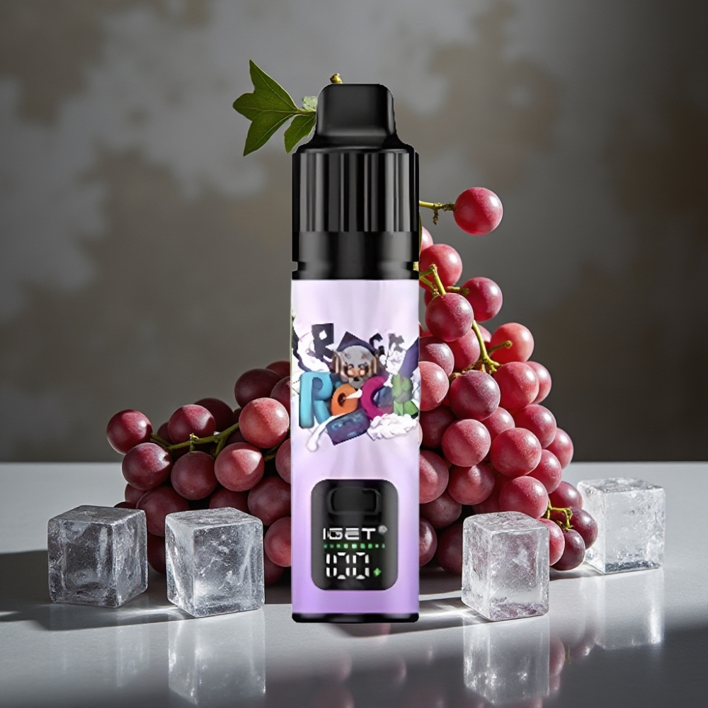 IGET BAR PLUS S3 POD 10000 Fúk Hroznový Ľad 18ml 5% Nikotín 950mAh