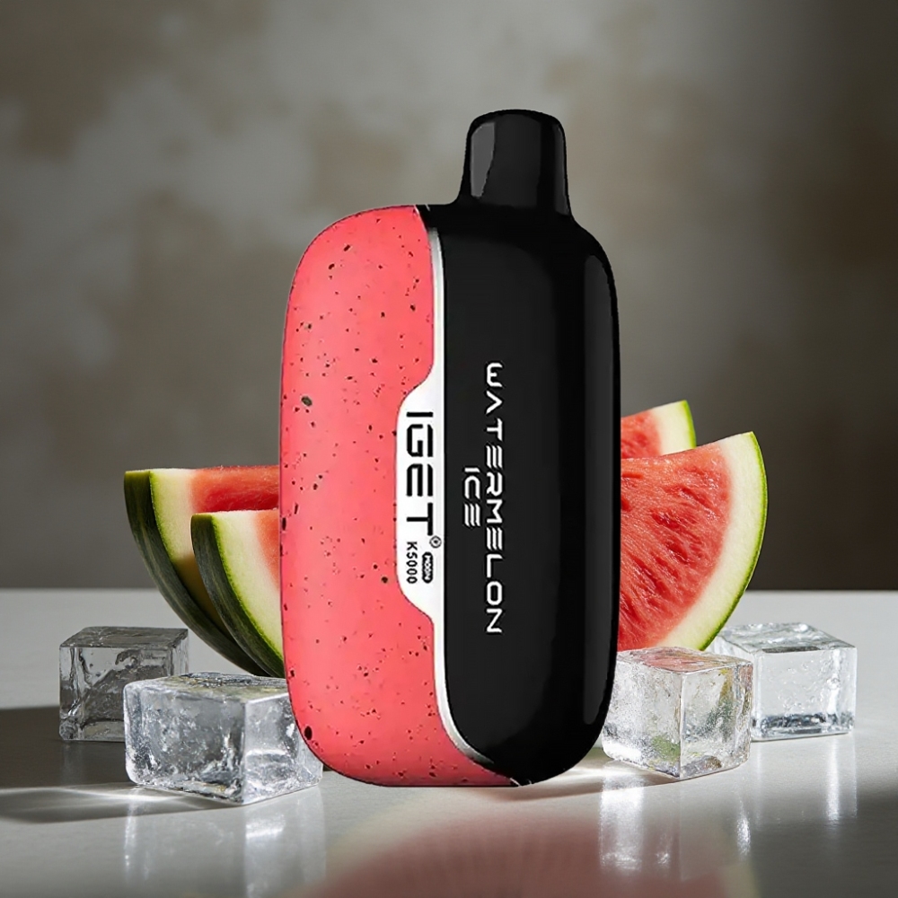 IGET Moon K5000 Puffs Vodový Melón Ice 5000 Pufov Mesh 1.35 Ohm