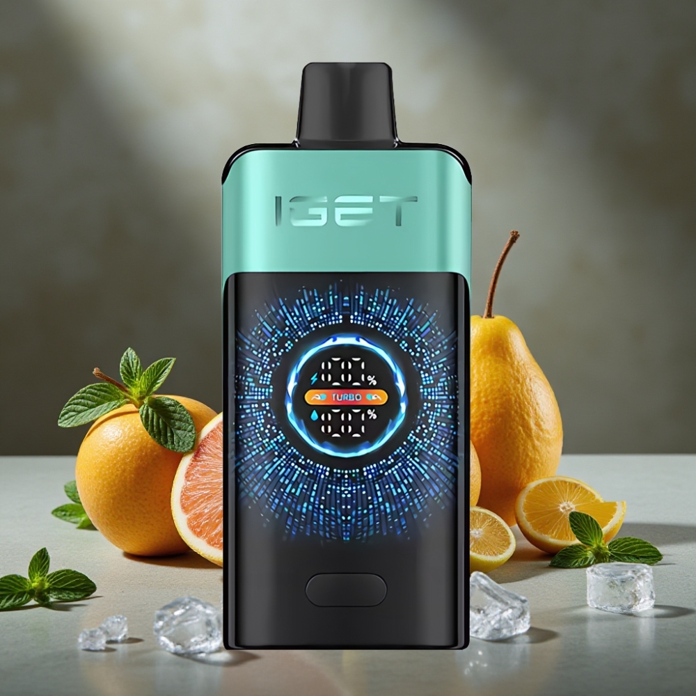 IGET ONE 12000 Puffs Disposable Vape Horská Jarná Mätová Ľadovka 2700mAh Dual Mesh