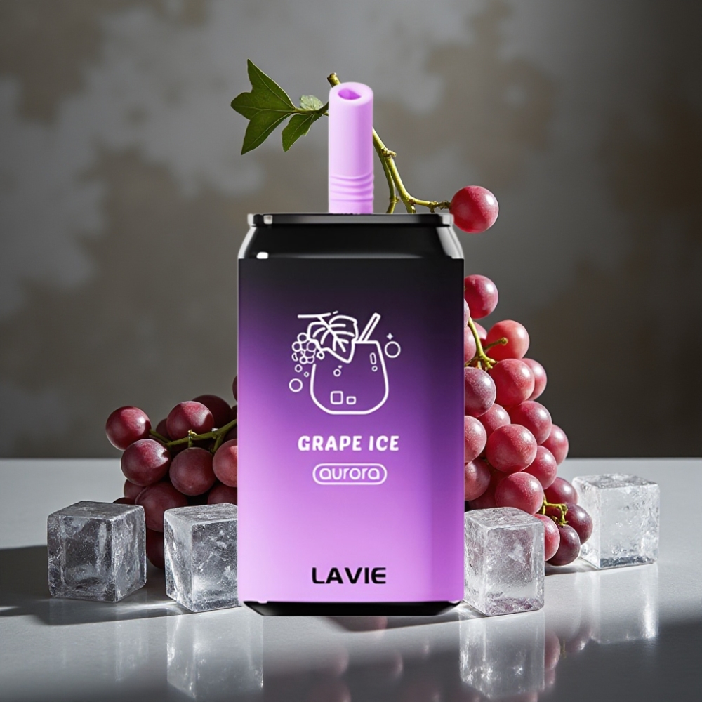 LAVIE Aurora 11000 Puffs Disposable Vape Hroznový ľad 22ML 650mAh Typ-C