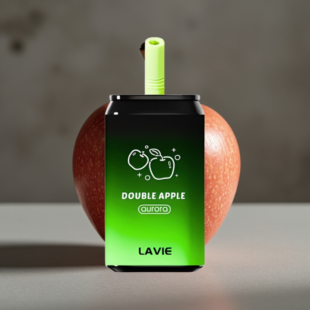 LAVIE Aurora 11000 Puffs Dvojité Jablko – 22ML, 650mAh, Typ-C