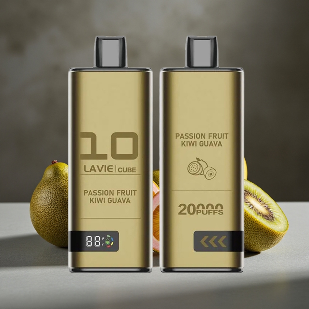 Lavie Cube 20000 Puffs Jednorázová E-Cigareta Maracuja Kiwi Guava 28ML 5%