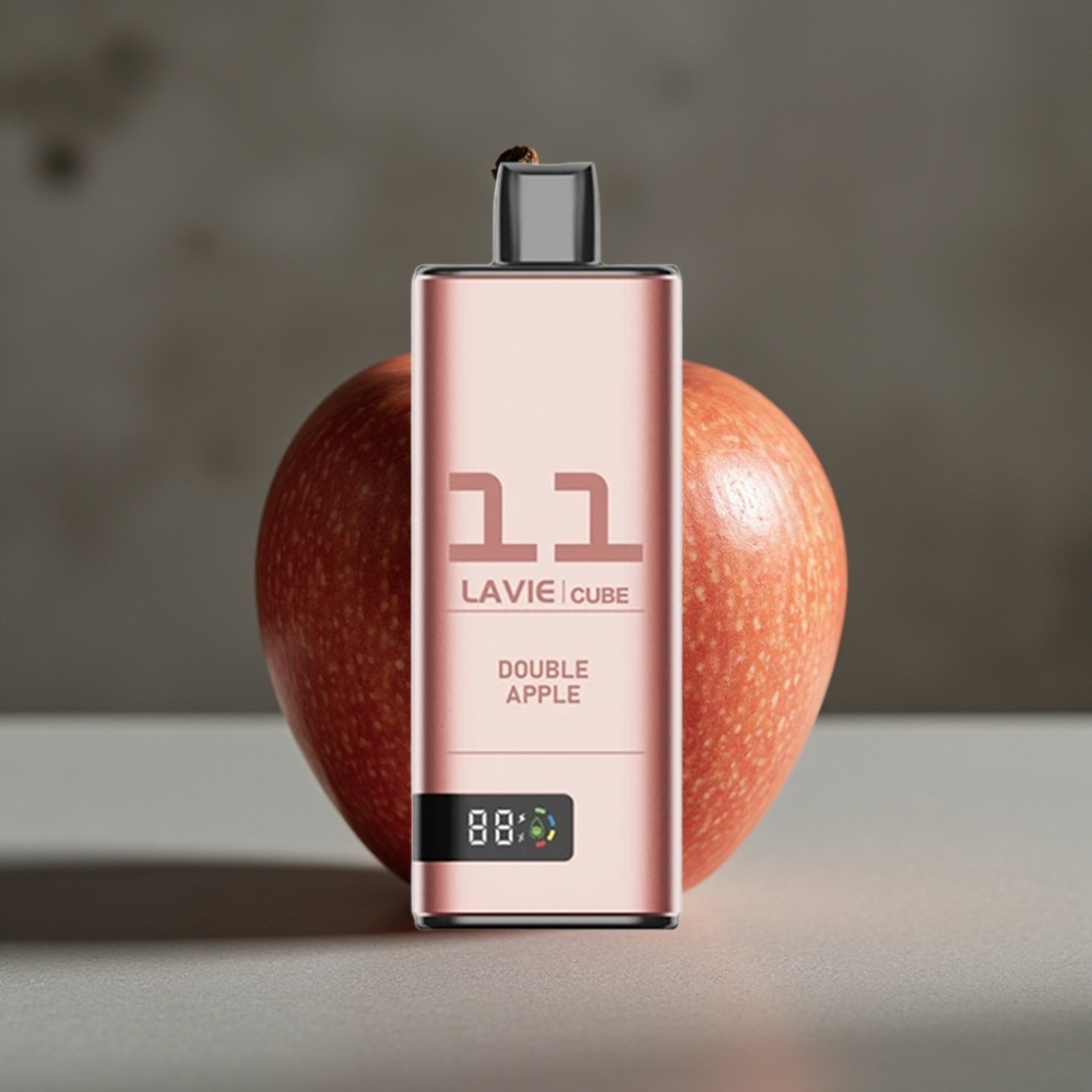 Lavie Cube 20000 Puffs Jednorázová E-cigareta Dvojité Jablko 28ML 5% nikotínu