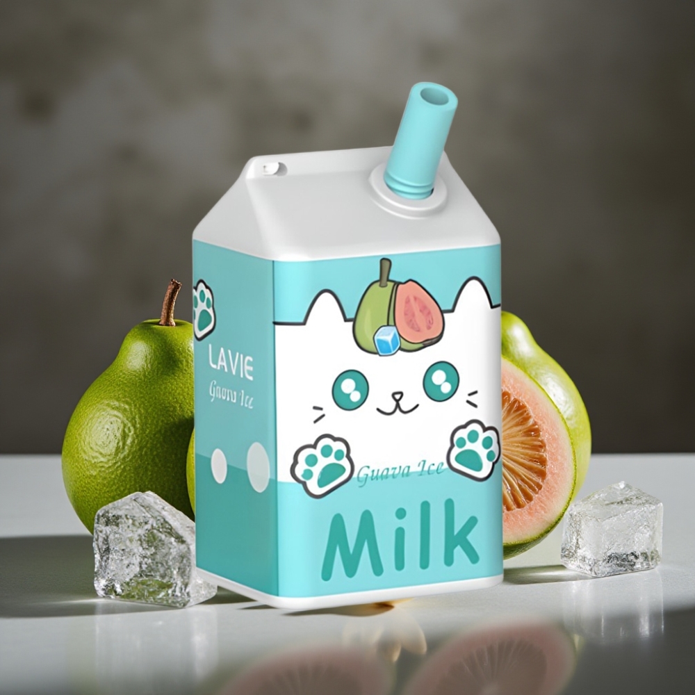 LAVIE Milk 7000 Puffs Guava Ice – 16ML, 5% Nikotín, Typ C