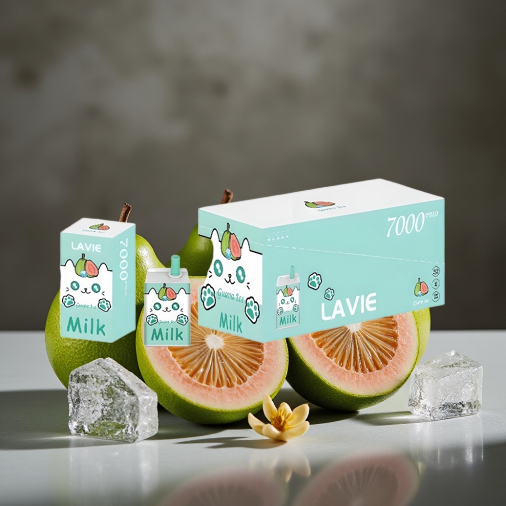 LAVIE Milk 7000 Puffs Guava Ice – 16ML, 5% Nikotín, Typ C