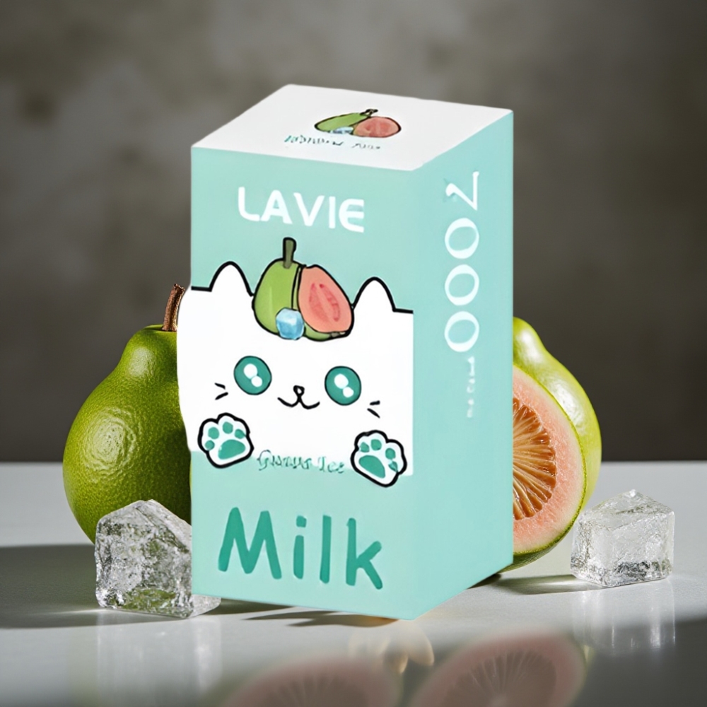 LAVIE Milk 7000 Puffs Guava Ice – 16ML, 5% Nikotín, Typ C