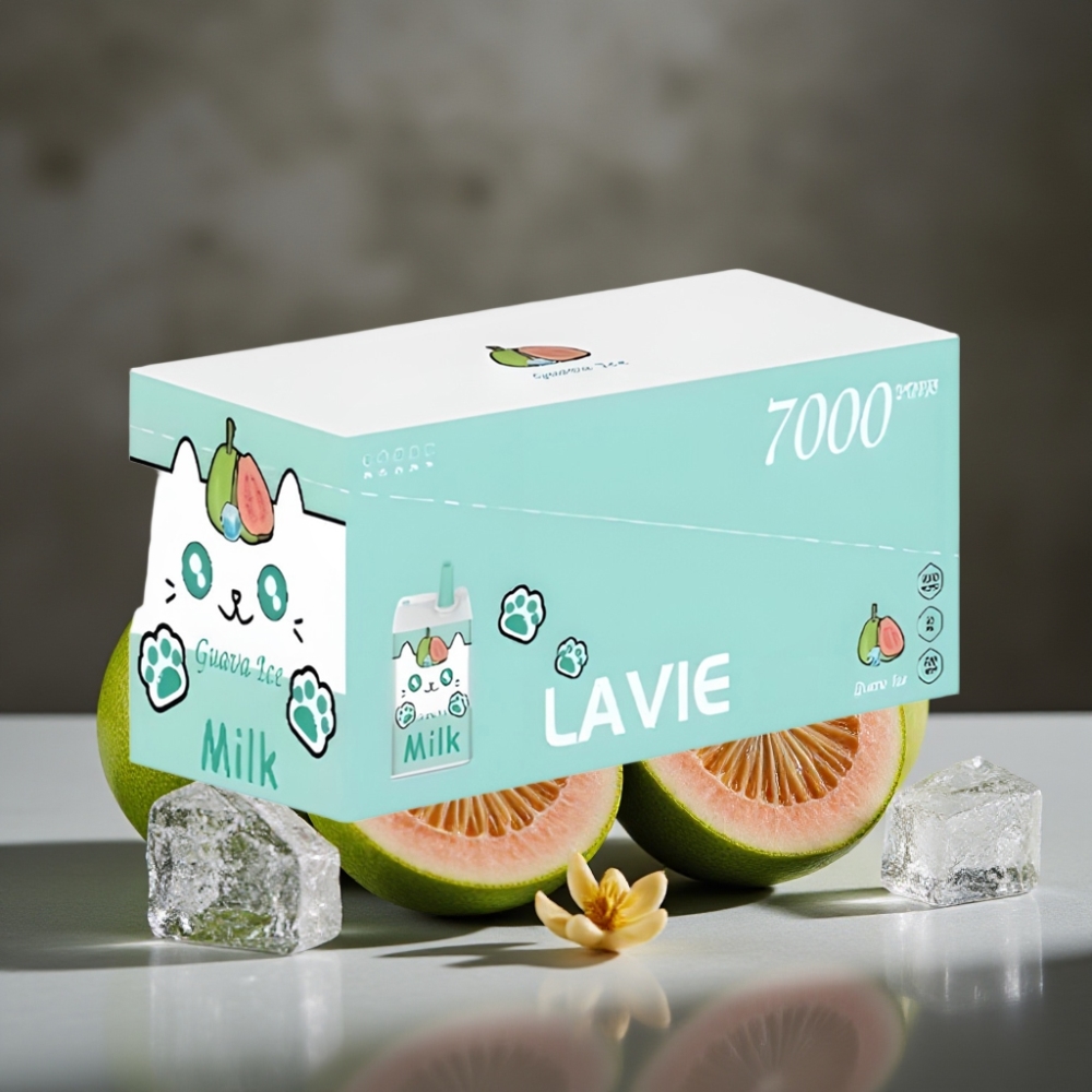 LAVIE Milk 7000 Puffs Guava Ice – 16ML, 5% Nikotín, Typ C