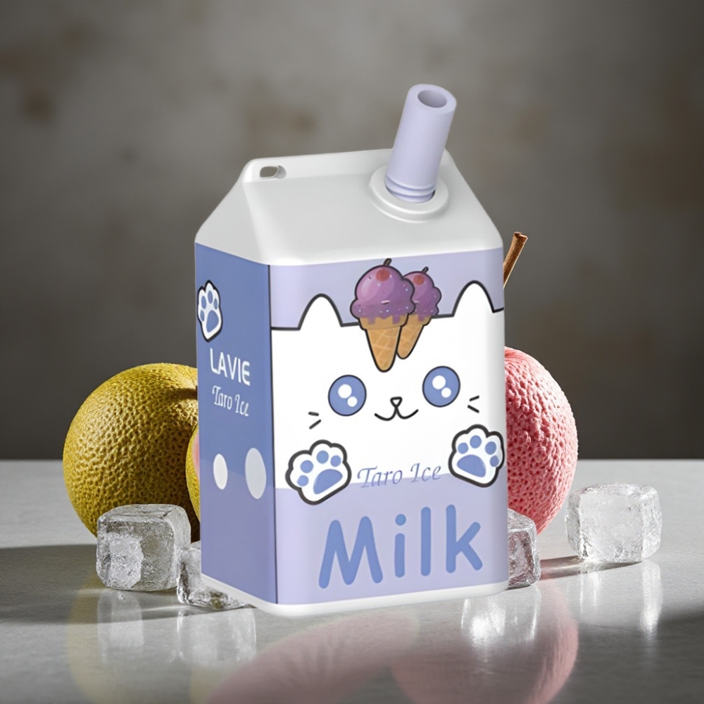 LAVIE Milk 7000 Puffs Taro Ľad bez Nikotínu 16ML 600mAh Typ-C
