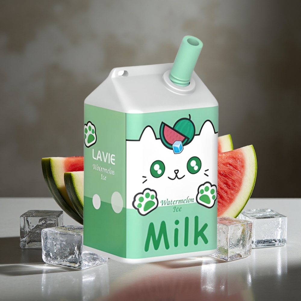 LAVIE Milk 7000 Puffs Vodná Melón Ice 16ML 5% Nikotín Typ C