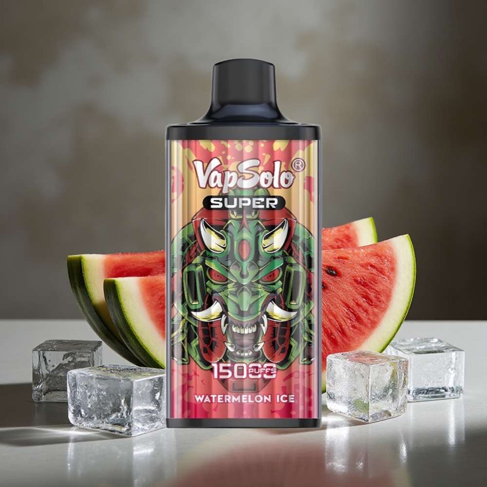 Vapsolo Super 15000 Puffs Vodný Melón Ice 40ml 850mAh Typ-C
