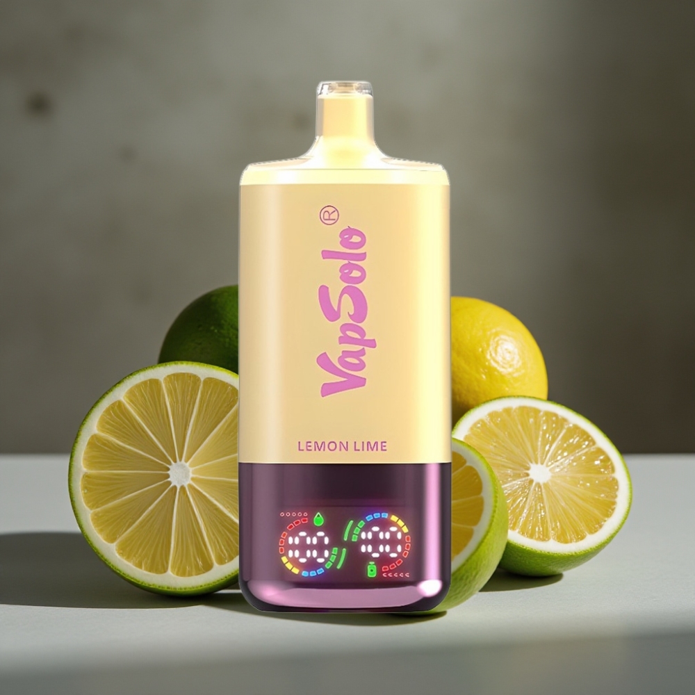 VapSolo Triple 30000 Puffs Citrón Lime 40ml/50mg Typ-C