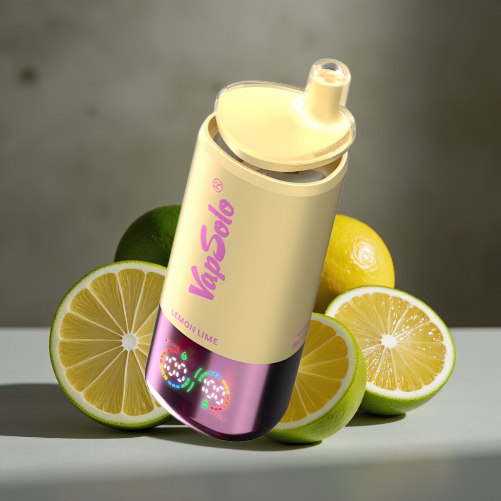 VapSolo Triple 30000 Puffs Citrón Lime 40ml/50mg Typ-C