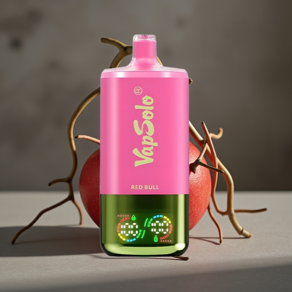 VapSolo Triple 30000 Puffs Red Bull – 40ml, 20mg/50mg, Typ-C, 3 nádrže