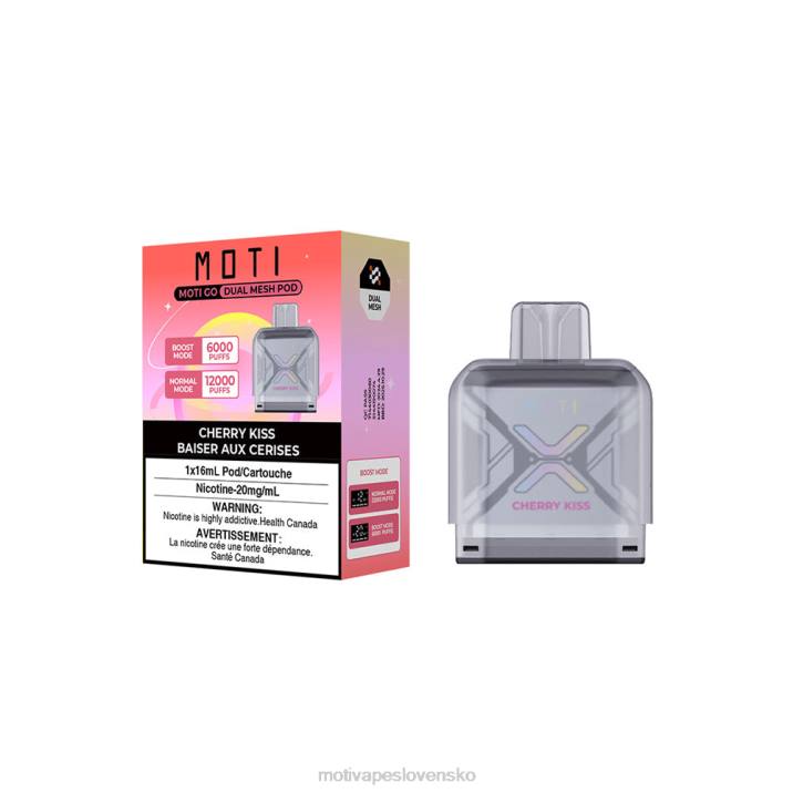 MOTI Vape Disposable Slovensko XP2F96 | MOTI Go Pro jednorazový pod čerešňový bozk